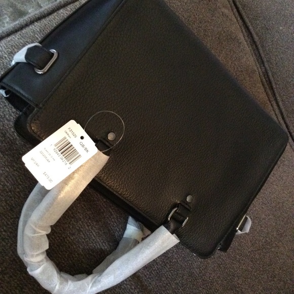 Authentic COACH leather Blake 25 Carryall Crosby - Picture 7 of 8